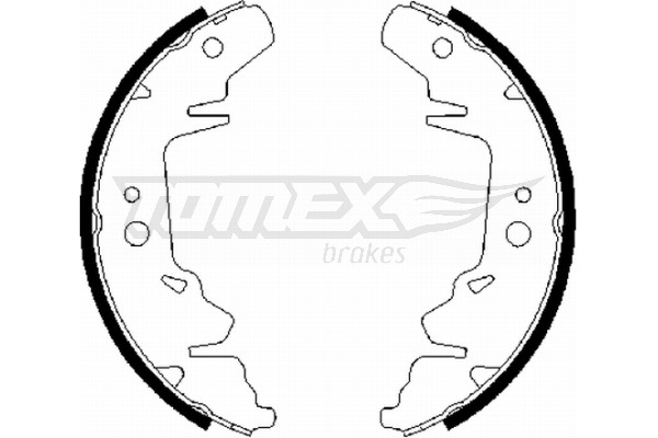 TOMEX Brakes Bremsbackensatz